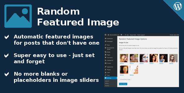 The Random Featured Image Plugin