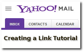 Yahoo Link Tutorial